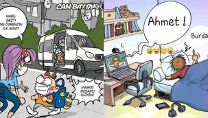 Çizgilerle Eğitim Öğretim Süreci