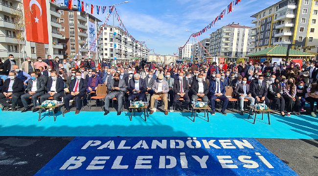 Palandöken Belediyesi'nden Modern Bir Cadde