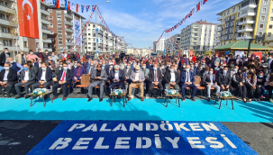 Palandöken Belediyesi'nden Modern Bir Cadde