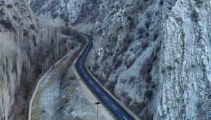  Uzundere'nin Dikyar-Çağlayan Grup Yolu da Tamam