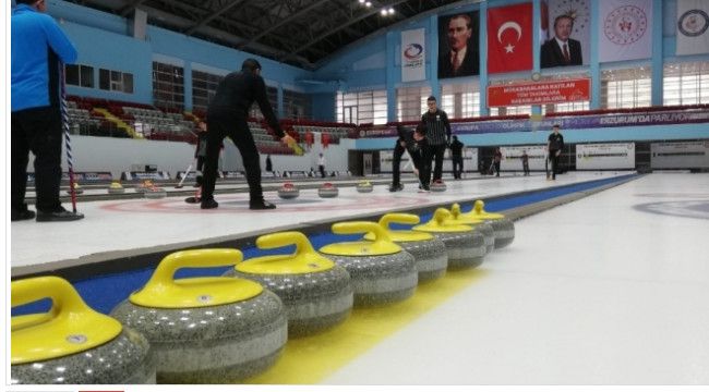 Türkiye Curling 1. Lig müsabakaları sona erdi