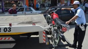 3 bin 549 araç, motosiklet ve traktör trafikten men edildi