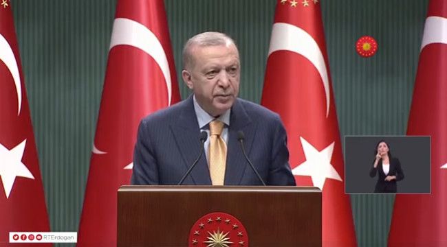 Erdoğan: "Mart ayı başı itibarıyla kademeli normalleşme sürecini başlatıyoruz"