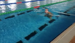 Erzurum yüzme milli takımlarının gözdesi oldu