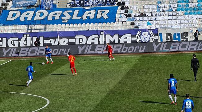 Ölek Ölek Ölek Ölek Baraaabar; BB Erzurumspor: 1 - Hes Kablo Kayserispor: 1