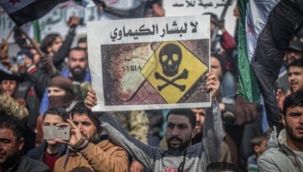 Suriye rejimi kimyasal silahlarla katliamlara...