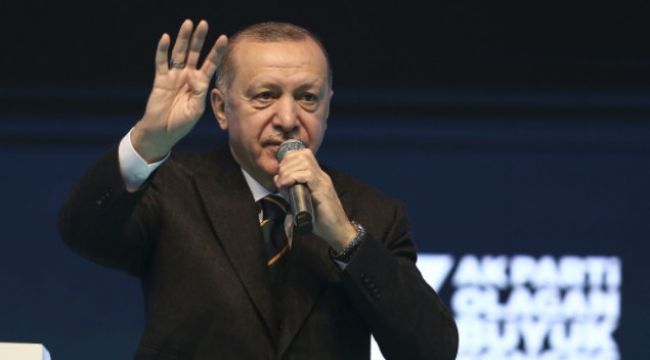 Erdoğan: ""Dünyayı kasıp kavuran salgına rağmen geçtiğimiz yıl yüzde 1,8 büyümeyle...