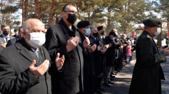 Erzurum'da 18 Mart töreni