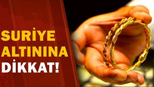 Vatandaş ve Kuyumcu Uyarıldı