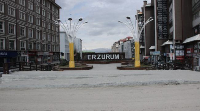 Erzurum'da sokağa çıkma kısıtlaması