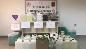 Sahte alkol ve dezenfektan operasyonu