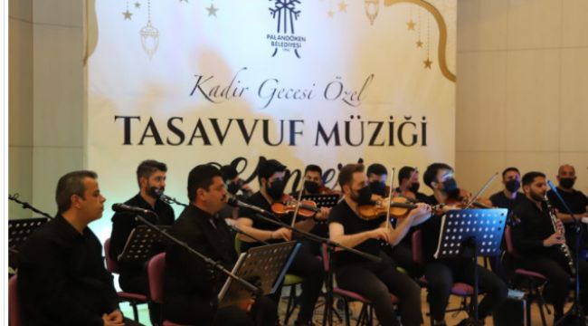 Palandöken Belediyesi'nden çevrimiçi tasavvuf müziği konseri