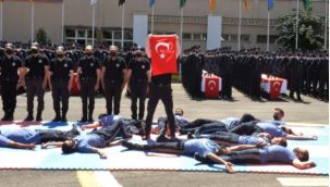 26. dönem polis adayları yemin etti