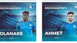 BB Erzurumspor Olanare ve Ahmet Canmaz'ı kadrosuna