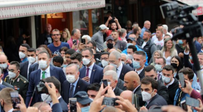 Cumhurbaşkanı Erdoğan Bosna Hersek'te...