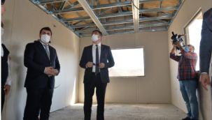 Afet konutları inşaatında sona gelindi