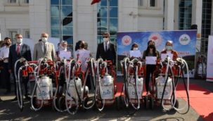 Çiftçilere süt makinesi