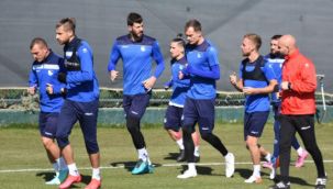 BB Erzurumspor'da kondisyon ağırlıklı idman