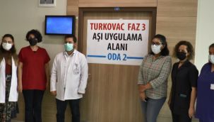 Erzurum'da da yerli aşı Turkovac'ın Faz-3 çalışması başladı