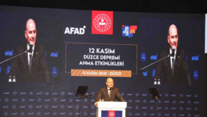 İçişleri Bakanı Soylu: "Afetlerde 2 yeni çalışma başlatıyoruz"