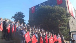 Şehitler tabyalarda anıldı