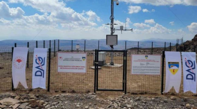 Türkiye'nin en yüksek rakımlı gözlem istasyonu