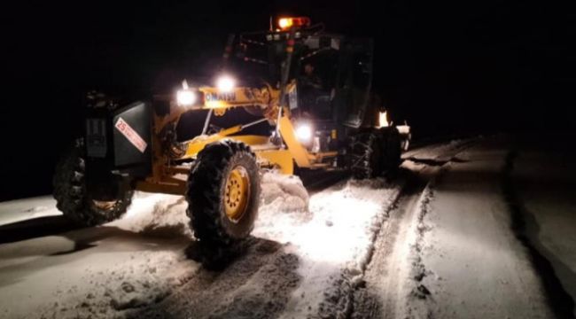 Erzurum'da 372 mahalleye ulaşım sağlanamıyor