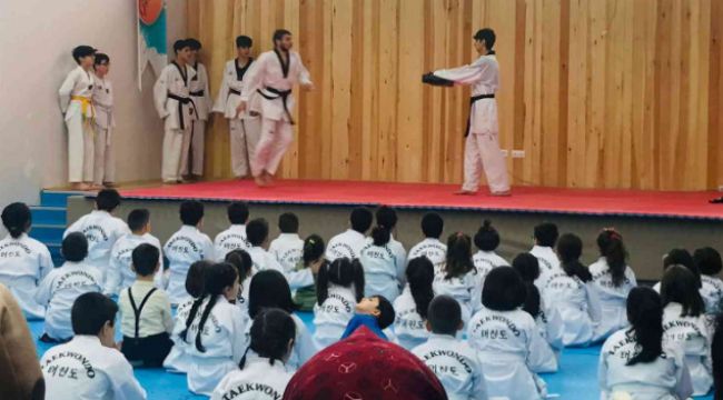 Yakutiye Taekwondo Kulübü'nde kuşak heyecanı