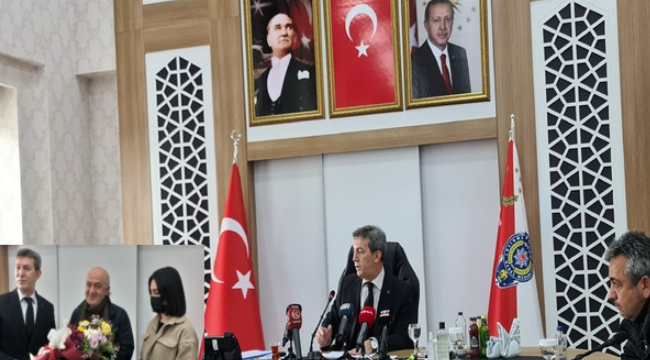 Erzurum'un başarılı Emniyet Müdürü Tuncer, kamuoyunu bilgilendirdi