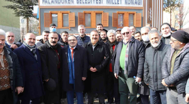 Palandöken'in Sunar'ı, konutu millete sundu