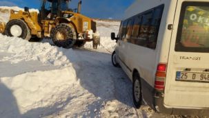 Tipide mahsur kalan öğrenci ve vatandaşlar...