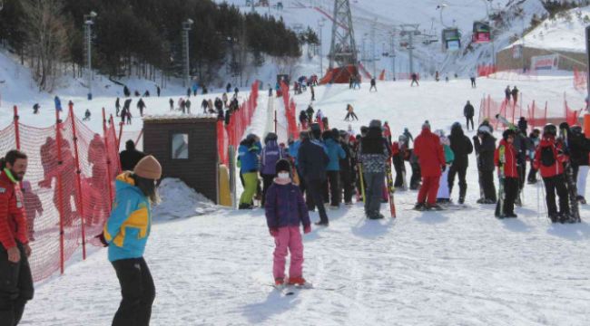 Palandöken sömestir'de 400 bin kişiyi ağırladı