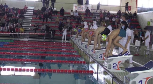 Ana Lig yüzme yarışları Erzurum'da yapılıyor