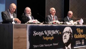 Büyükşehir Şair Sezai Karakoç'u andı