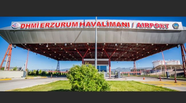 DHMİ Erzurum verilerini paylaştı