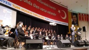 Türkülerle Erzurum Konseri yoğun ilgi gördü