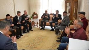 Bayramda şehit aileleri unutulmadı