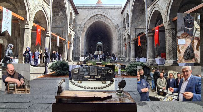 Erzurum'da 'Oltu Taşı' sergisi açıldı