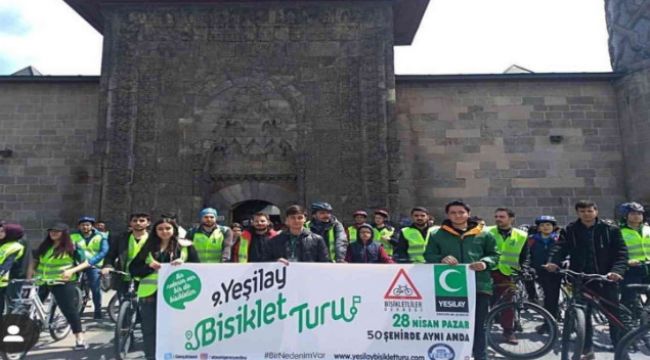 Erzurum'da pedallar bağımlılıktan uzak nesiller için çevrilecek