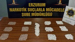 Yolcu otobüsünde kırmızı reçeteli hap ele geçirildi