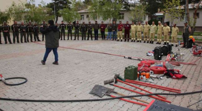 'Alev savaşçıları' göreve hazır