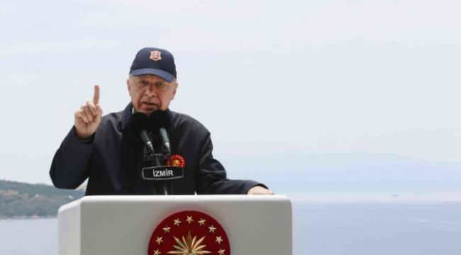 Cumhurbaşkanı Erdoğan'dan Yunanistan'a: "Kendine gel!"