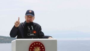 Cumhurbaşkanı Erdoğan'dan Yunanistan'a: "Kendine gel!"