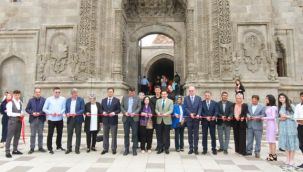 Öğrencilerin sergisi büyük ilgi gördü