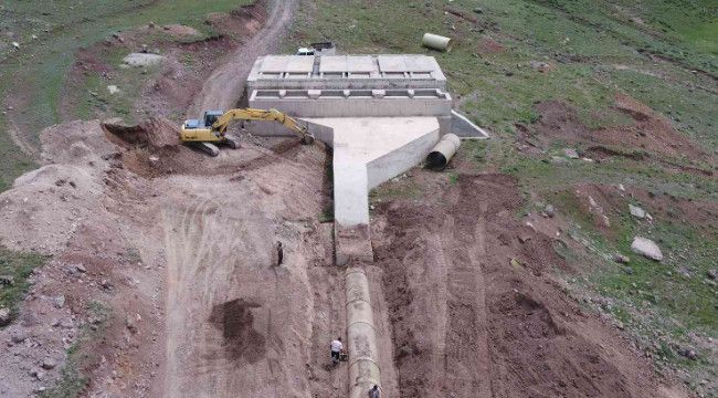 Erzurum Sakalıkesik Ovası sulamasında çalışmalar devam ediyor