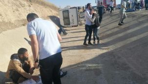 Erzurum'da feci kaza: 1 ölü, 8 yaralı