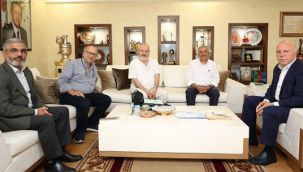 Erzurum Tarih Derneği'nden Başkan Sekmen'e "tarih" teşekkürü ziyareti