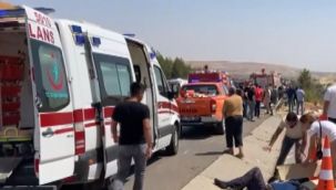Gaziantep'te feci kaza; 16 ölü, 21 yaralı