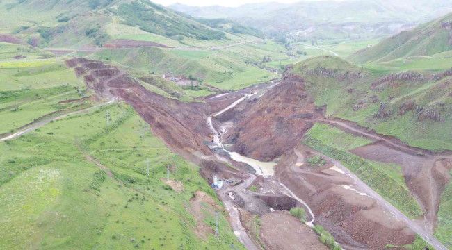Narman Şehitler Barajı inşaatı devam