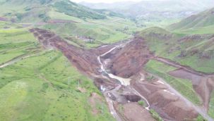 Narman Şehitler Barajı inşaatı devam